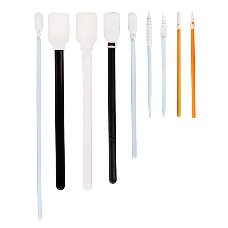 Printhead Cleanroom Lint Free Foam Tipped Swabs Industrial Cleaning Swab