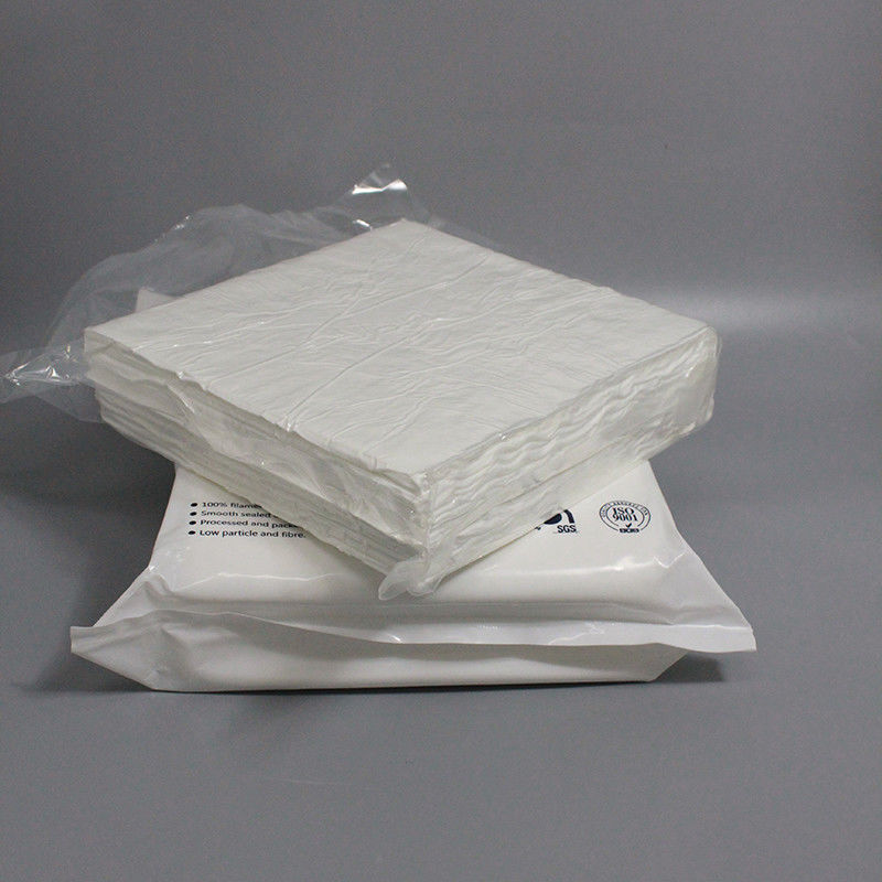 4*4 400pcs 110g  Microfiber Cleaning Dustfree Cloth 100% Polyester Cleanroom Wiper