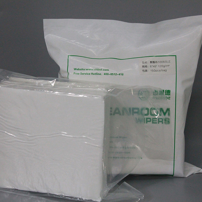 4*4 400pcs 110g  Microfiber Cleaning Dustfree Cloth 100% Polyester Cleanroom Wiper