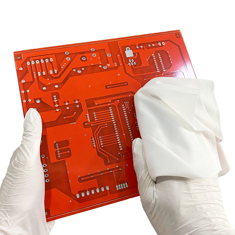 Microfiber Industrial IPA Clean Room Wipes 20x20cm Saturated Wipes