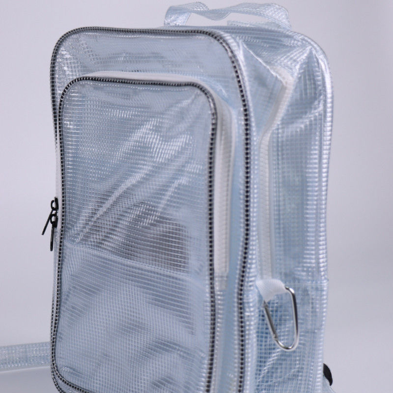 Zipper 0.5cm Thicken ESD Antistatic ESD Tool Bag Cleanroom PVC Bag