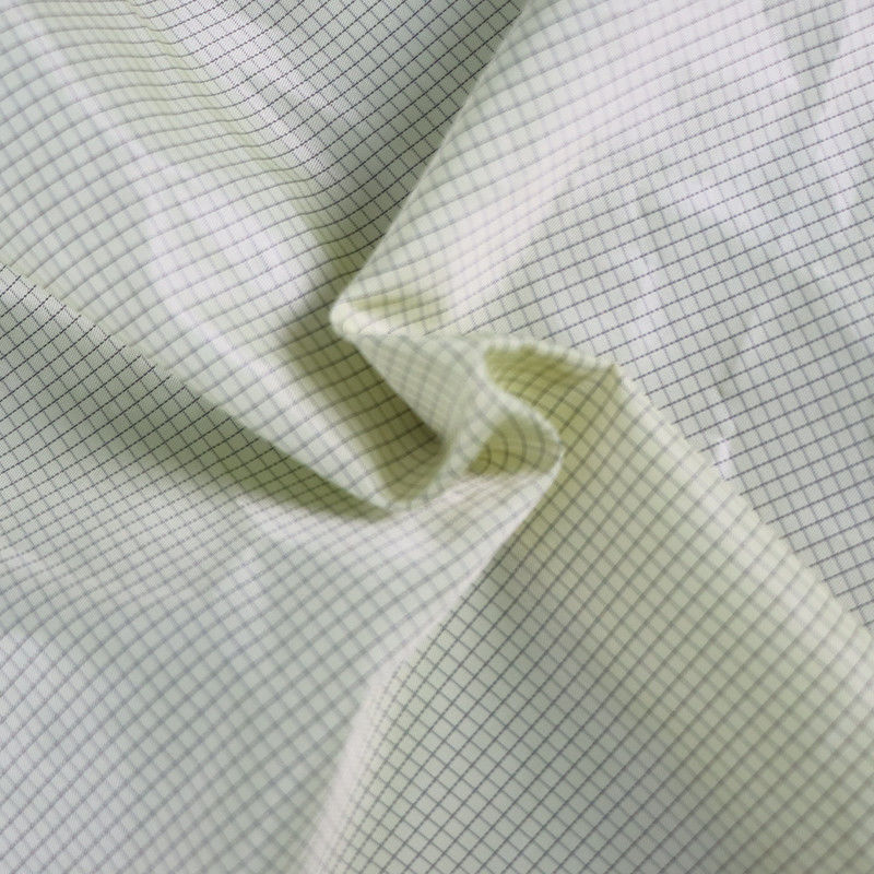 150D antistatic esd fabrics with 2.5mm Grid for Electronics and Pharmaceutical Industries