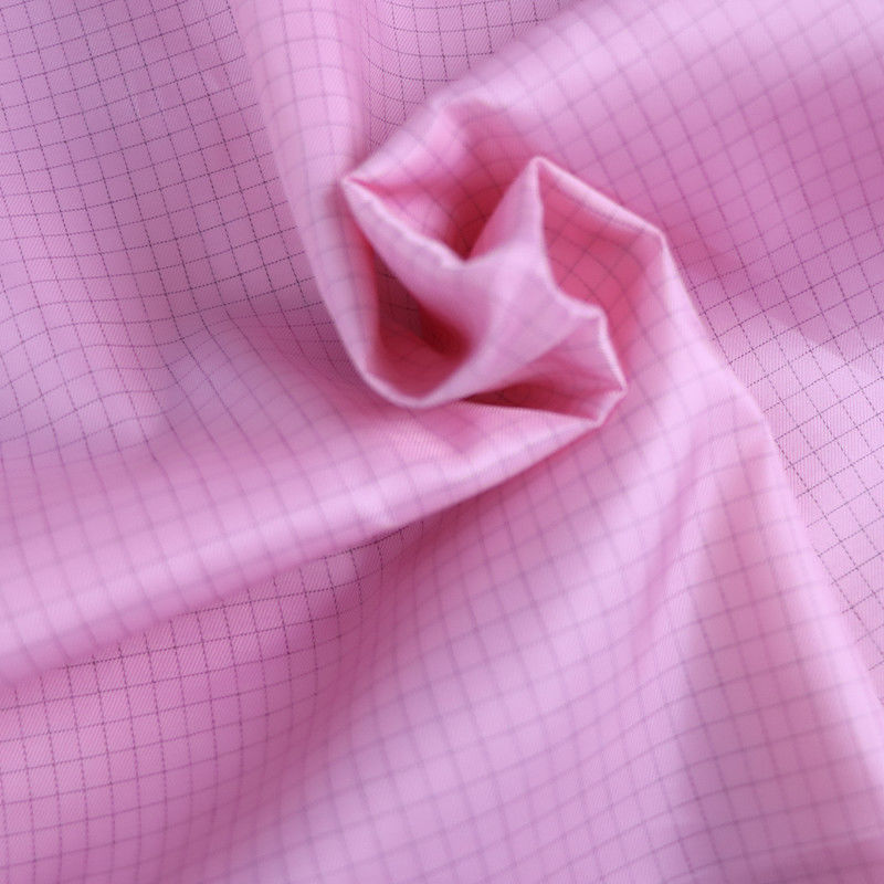 150D antistatic esd fabrics with 2.5mm Grid for Electronics and Pharmaceutical Industries